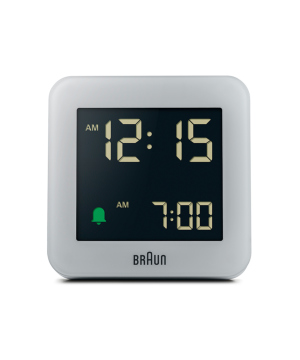 BRAUN 100th Anniversary Digital Alarm Clock グレー×ブラック