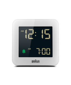 Digital Alarm Clock BC09W ホワイト