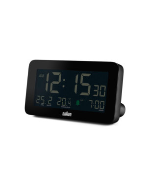 BRAUN Digital Alarm Clock ブラック