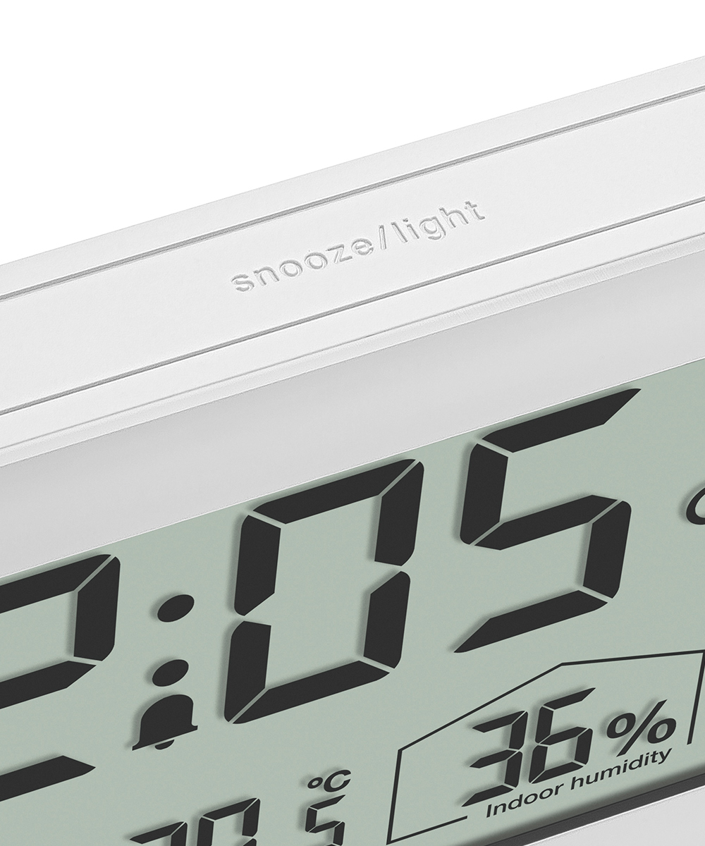 CLOCK | BRAUN Weather Digital Clock BC13WP | 腕時計の通販サイト |  ノルディックフィーリング（NORDIC FEELING）