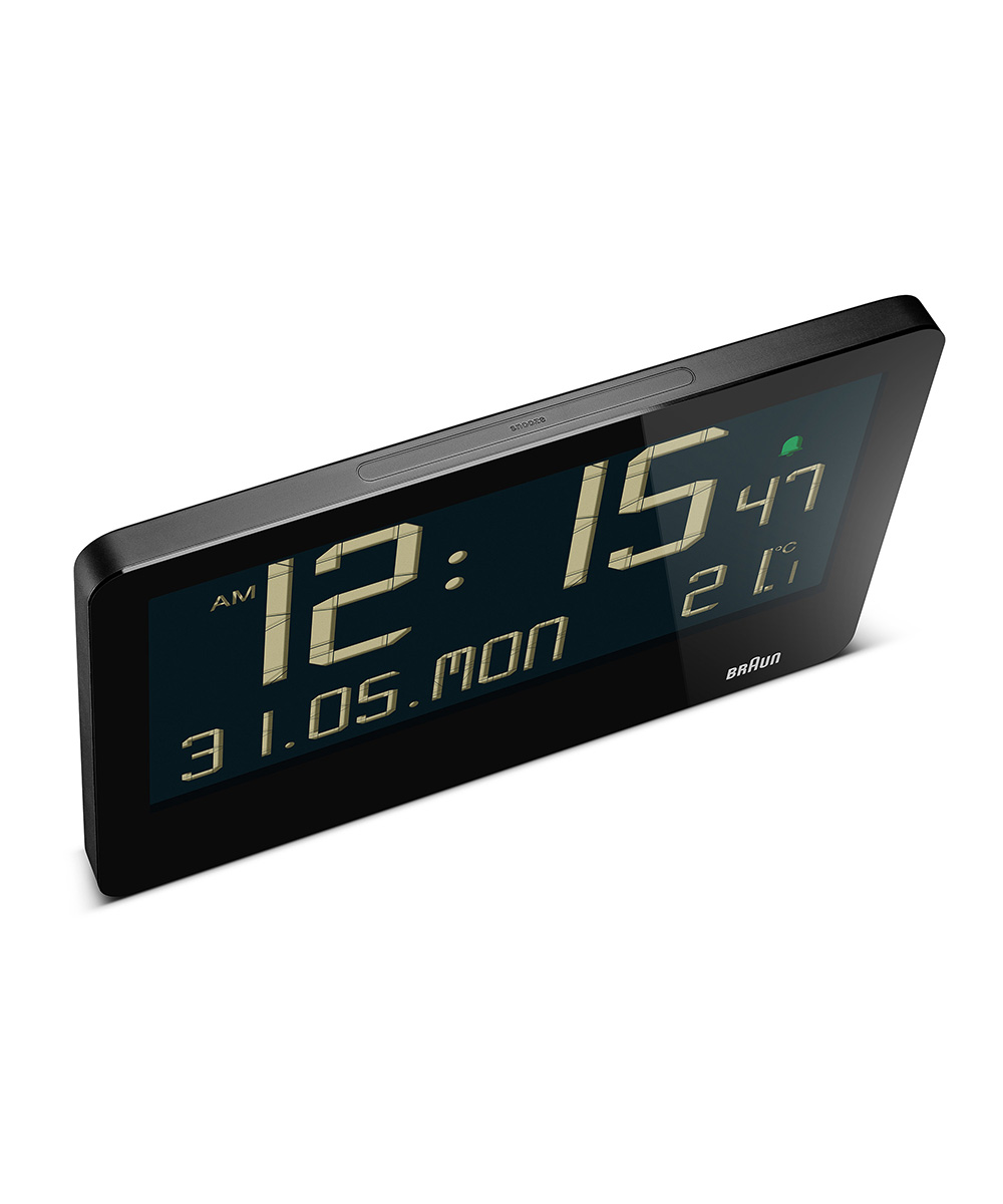 BRAUN（ブラウン） | BRAUN DIGITAL ALARM CLOCK BLACK BC14B