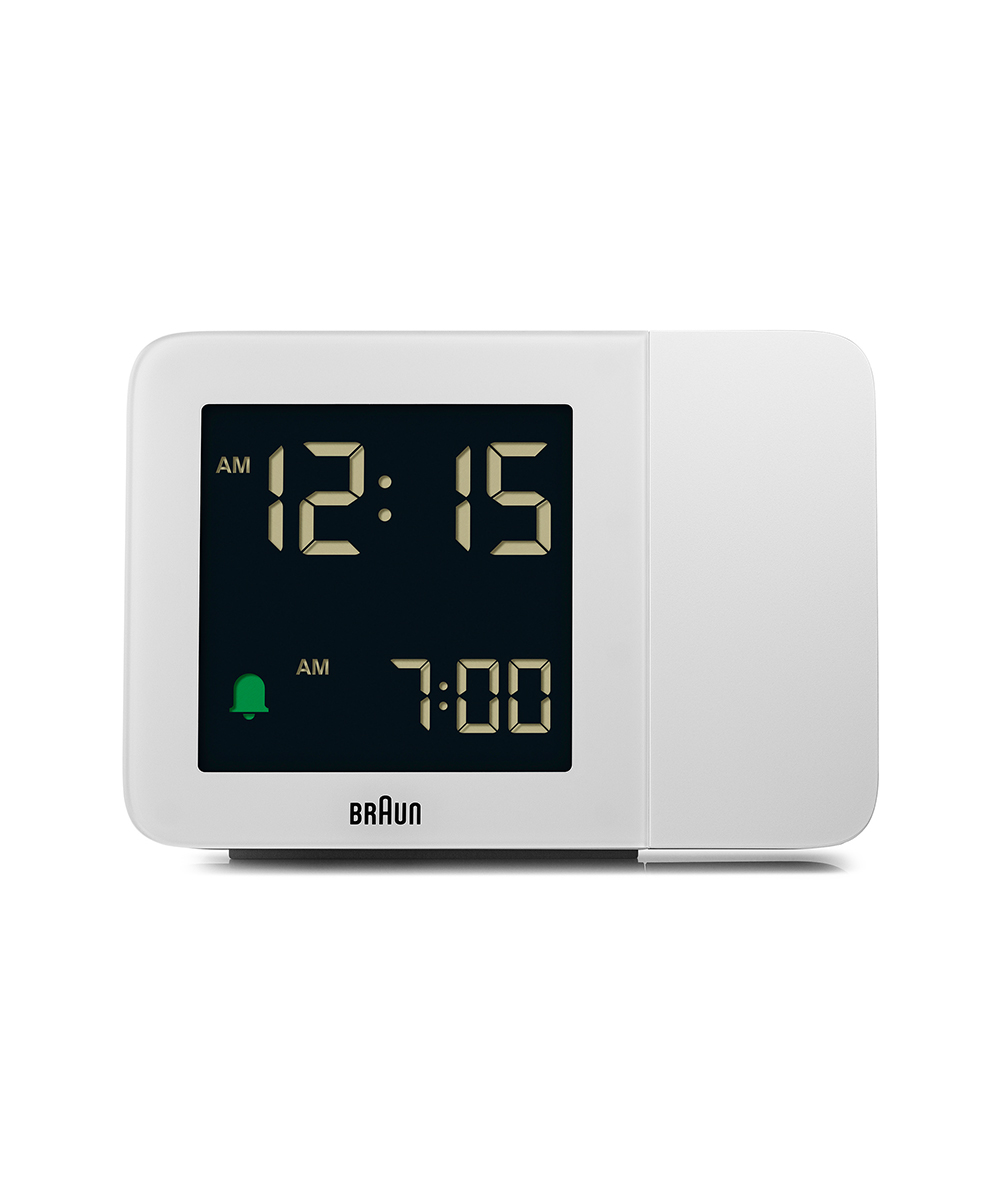 BRAUN（ブラウン） | BRAUN Digital Projection Alarm Clock BC15W