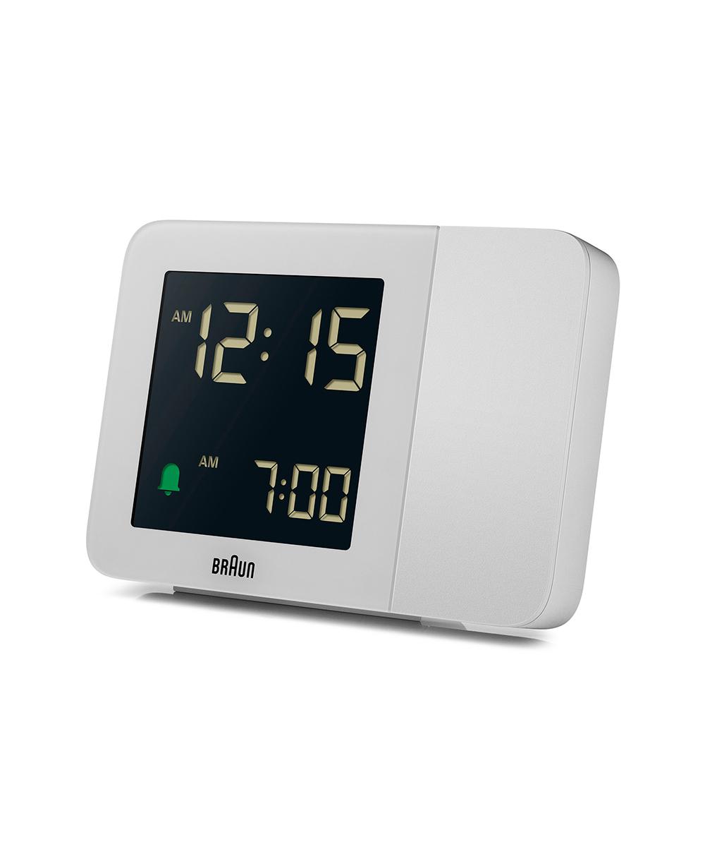 CLOCK | BRAUN Digital Projection Alarm Clock BC15W | 腕時計の通販サイト |  ノルディックフィーリング（NORDIC FEELING）