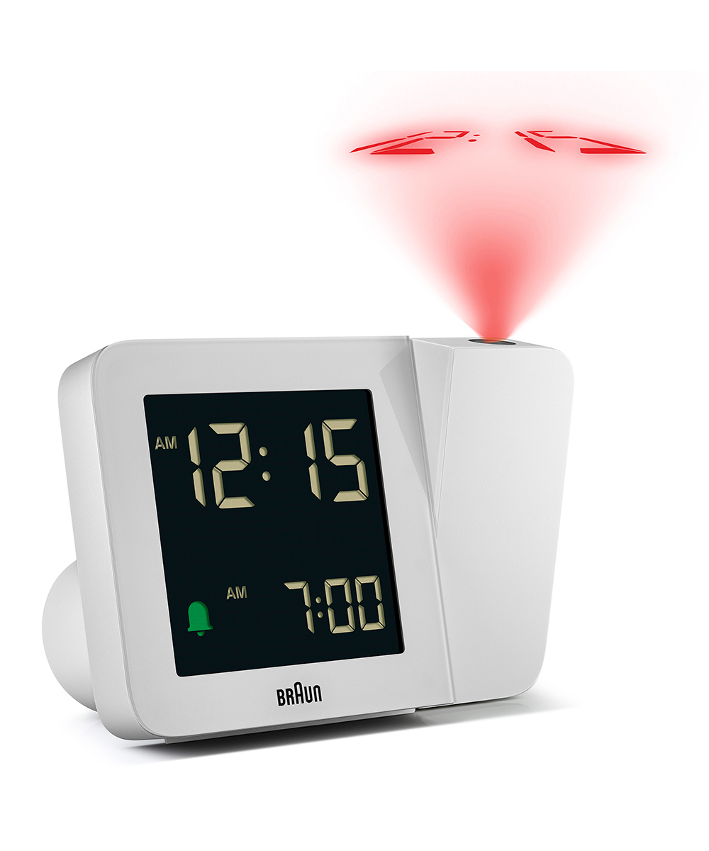 BRAUN（ブラウン） | BRAUN Digital Projection Alarm Clock BC15W