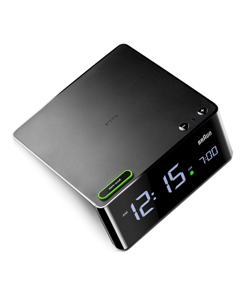 Braun デジタルアラームクロック ブラック BRAUN（ブラウン） | BRAUN DIGITAL ALARM Clock BLACK BC16B