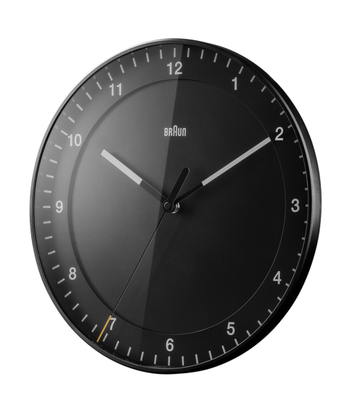 BRAUN Wall lock BC17B 壁掛け時計　シンプル　黒 掛け時計 | BRAUN WALL CLOCK BLACK BC17B（ブラウン アナログ