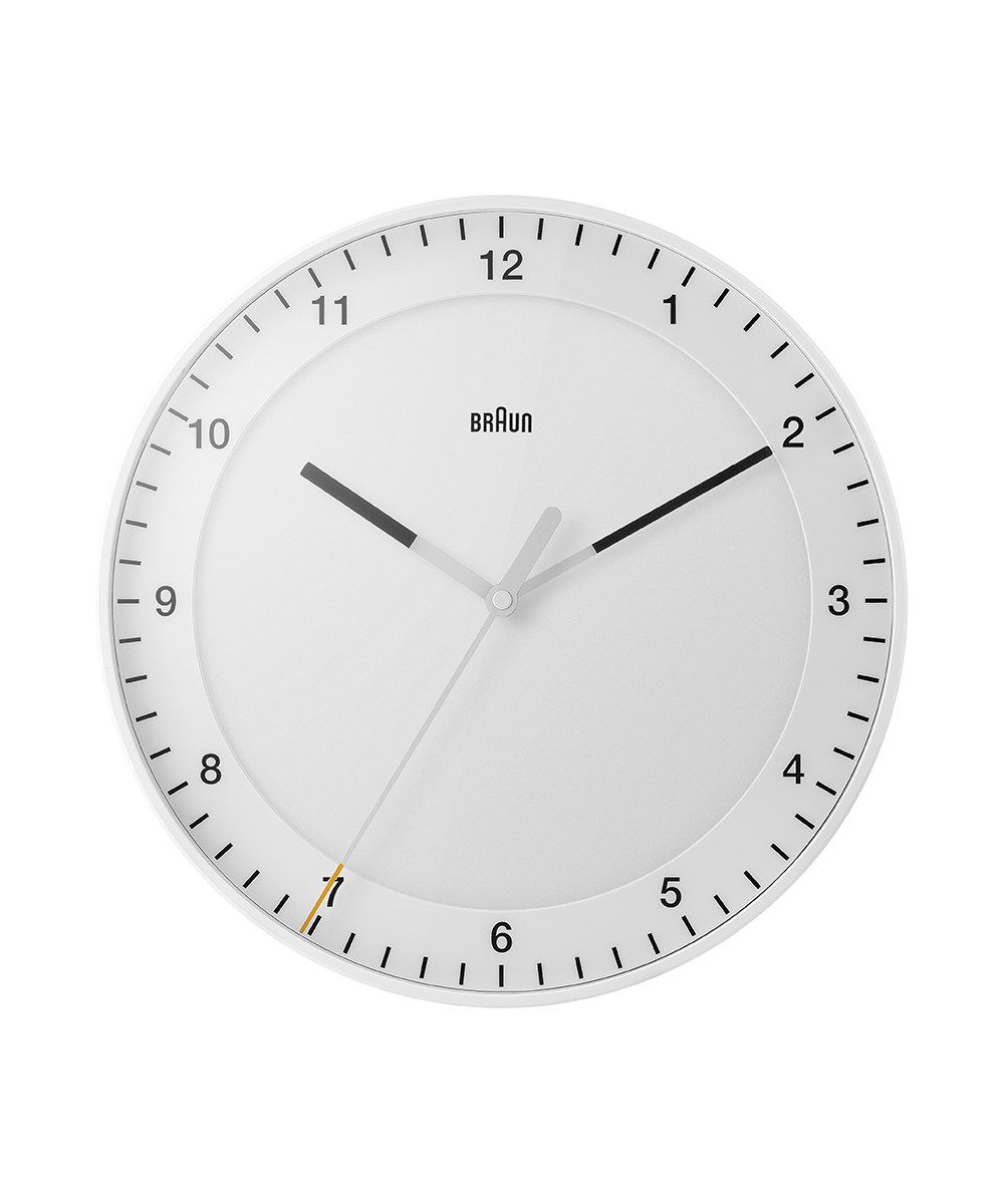 BRAUN（ブラウン） | BRAUN Wall Clock BC17W （ホワイト