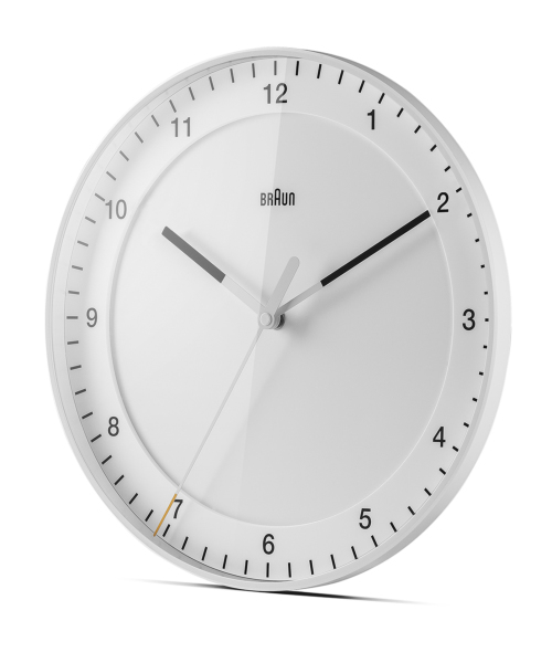 BRAUN（ブラウン） | BRAUN Wall Clock BC17W （ホワイト） | 腕時計の