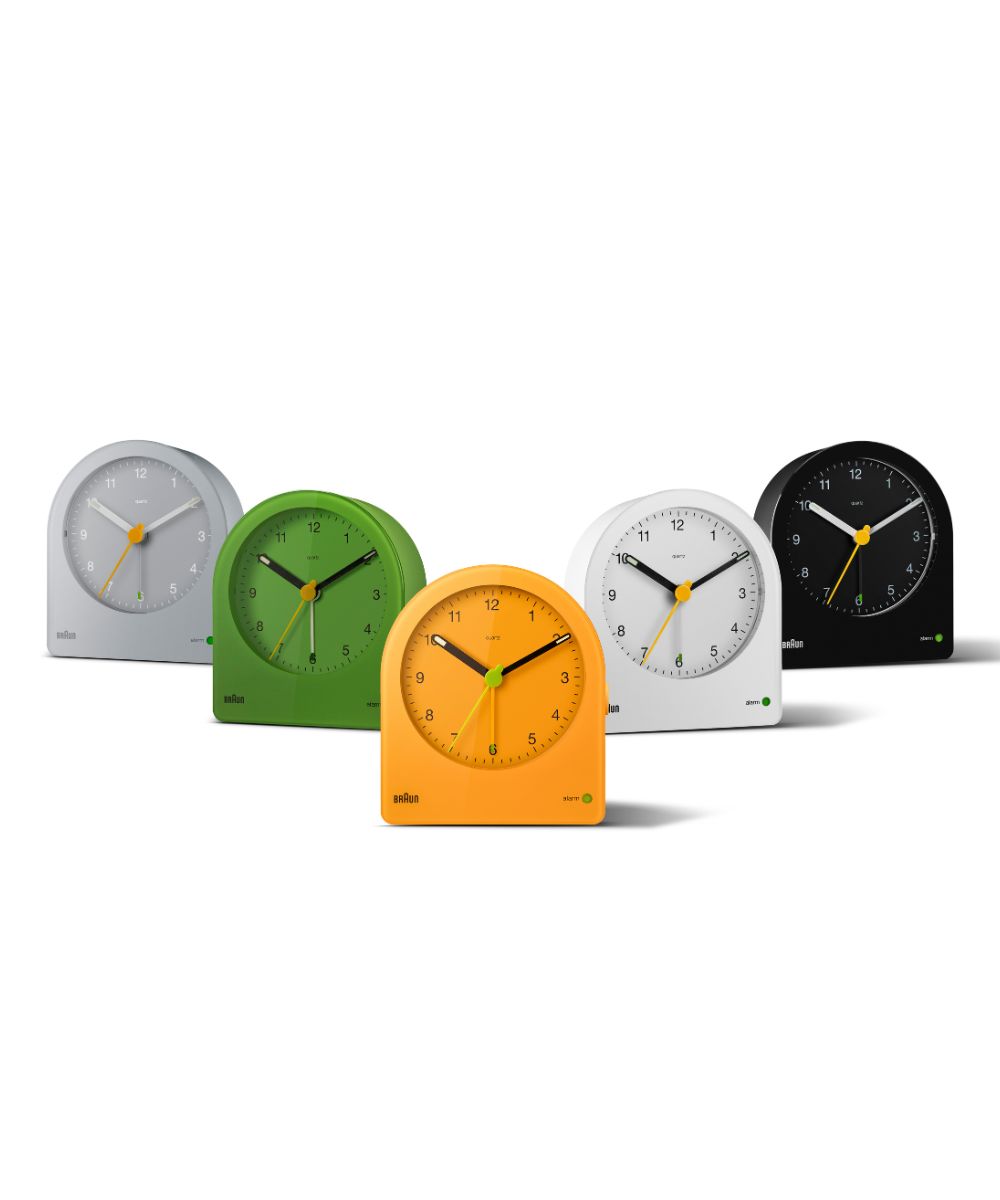 CLOCK | BRAUN ALARM CLOCK BLACK BC22B（ブラウン アナログアラーム