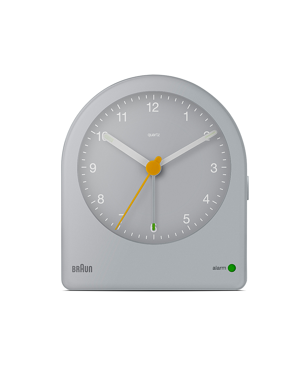 CLOCK BRAUN Analog Alarm Clock BC22G （グレー） BERINGやBRAUN時計の公式通販サイト