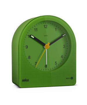 1984N̖fUCBfB[^[EX|΂ƉF̃v_Ng BRAUN ALARM CLOCK BC22GNiuE A[uv O[ j