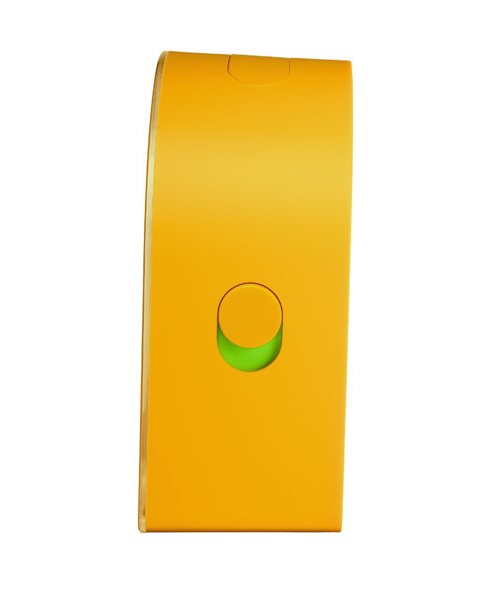 BRAUN/ブラウン アラーム置き時計 イエロー BC22Y