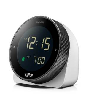 BRAUN DIGITAL CLOCK WHITE BC24W iuE fW^uv zCgj