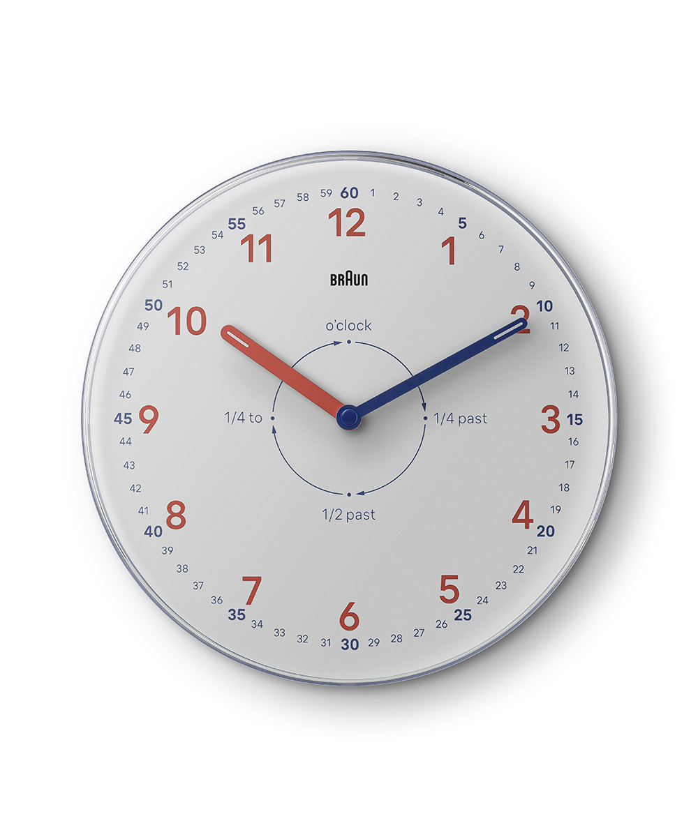 BRAUN Time Teacher WALL CLOCK WHITE BC26W iuE ^CeB[`[ AiO Ǌ|v zCg~IWj