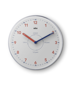 BRAUN Time Teacher WALL CLOCK WHITE BC26W iuE ^CeB[`[ AiO Ǌ|v zCg~IWj