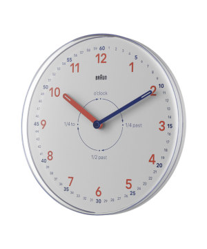 BRAUN Time Teacher WALL CLOCK WHITE BC26TW iuE ^CeB[`[ AiO Ǌ|v zCg~IWj