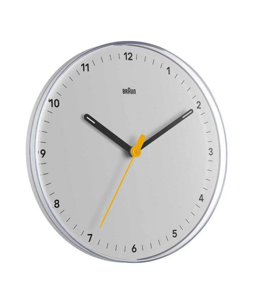 CLOCK | BRAUN WALL CLOCK WHITE BC26W （ブラウン アナログ掛け時計