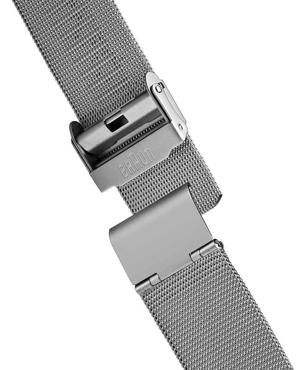 BRAUN（ブラウン） | BRAUN SILVER MESH WATCH BN0021BKSLMHG（ブラウン腕時計 ブラック×シルバーメッシュベルト）  | BERINGやBRAUN時計の公式通販サイト | ノルディック フィーリング