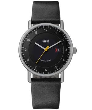 BRAUN SOLAR WATCH LEATHER SILVER BN0301BKSLBKGiuE \[[rv Ձ~Vo[P[X~vxgj