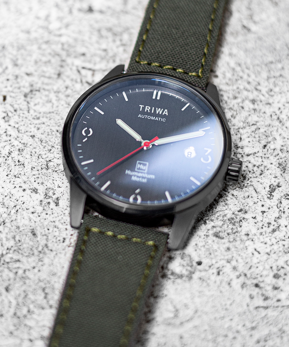 Humanium Metal | TRIWA HUMANIUM 39 SLATE AUTOMATIC HU39GAS