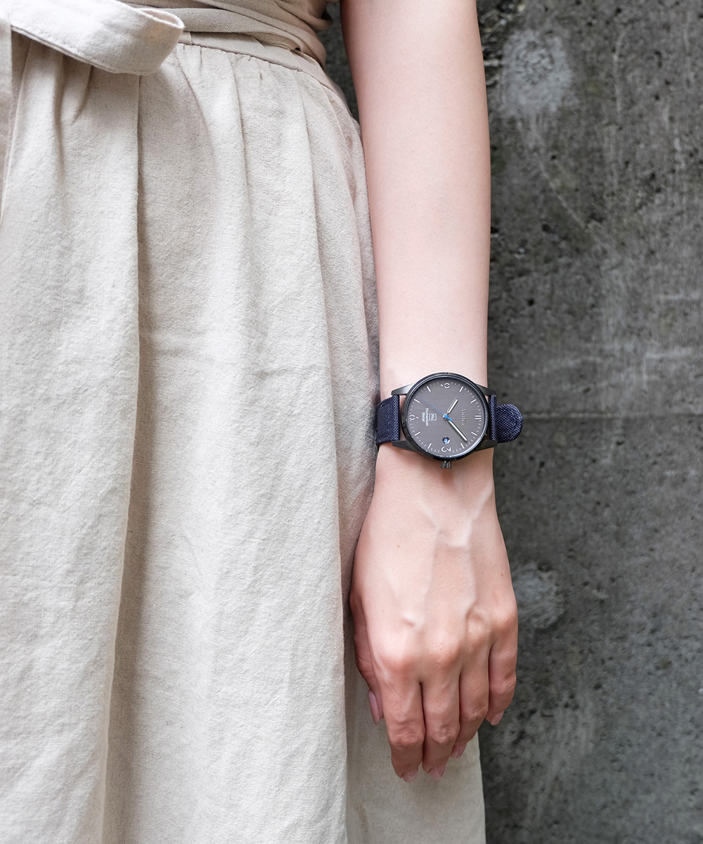  トリワ TRIWA 腕時計 ヒューマニウム メタル Humanium Metal タイムフォーピース 日本限定 メンズ レディース 径39mm HU39GB-CL080701 リサイクルナイロン シリアルナンバー 国内正規品 ギフト包装無料