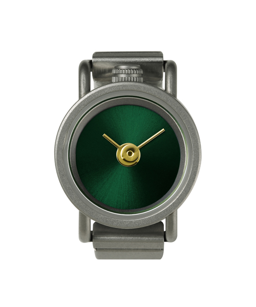 lillecirkel RING WATCH LC003-G Green & Gold