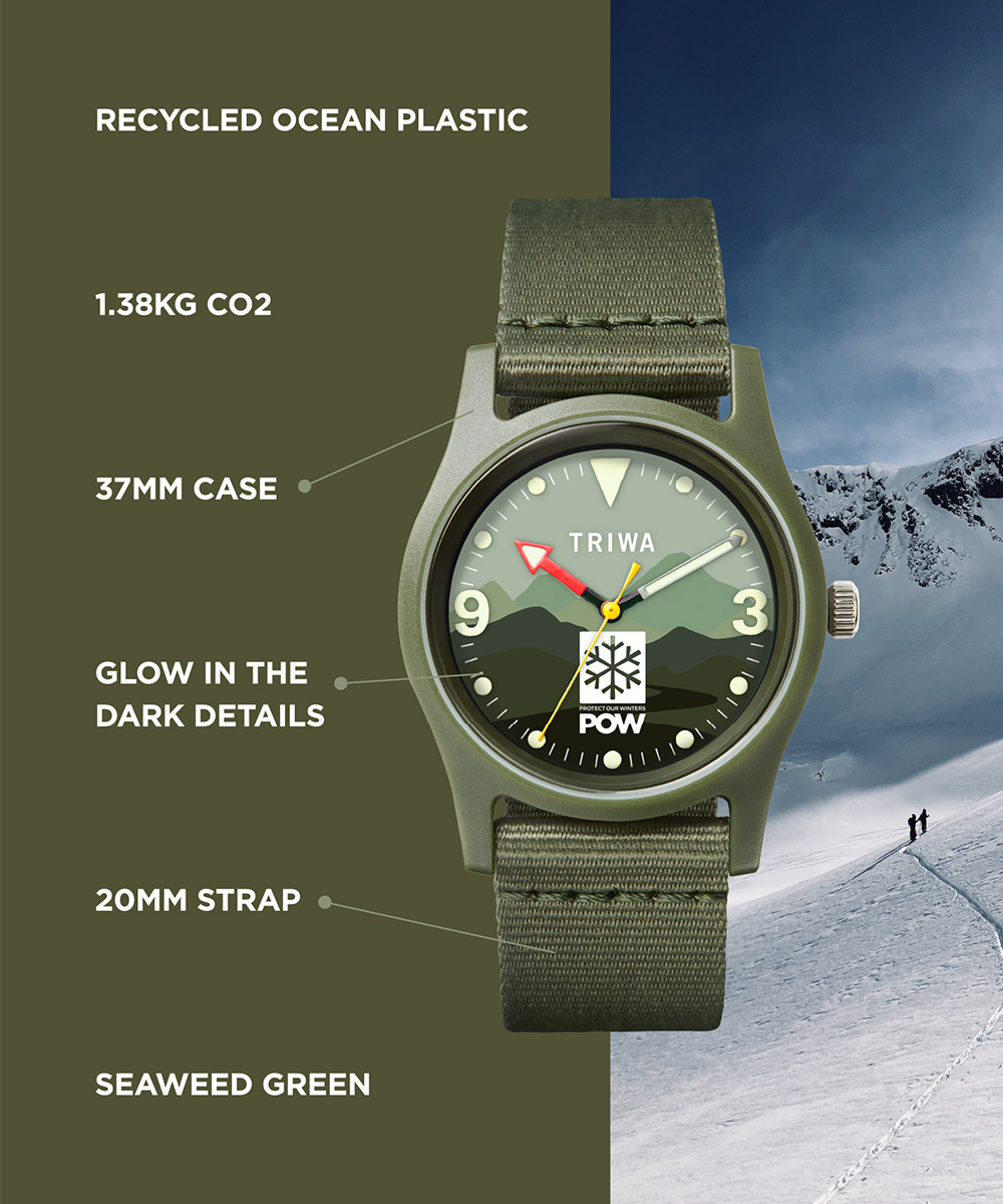 Watch | TRIWA Time for Snow Ocean Seaweed POW1-CL150912 | 腕時計の