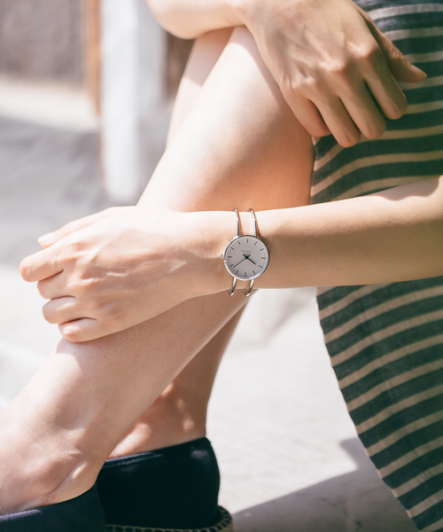 時計用ストラップ | ARNE JACOBSEN WATCH BANGLE STRAP SILVER