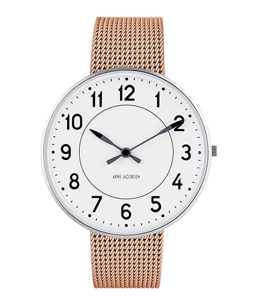 WATCH | ARNE JACOBSEN Watch Mesh Strap Rose Gold | 腕時計の通販