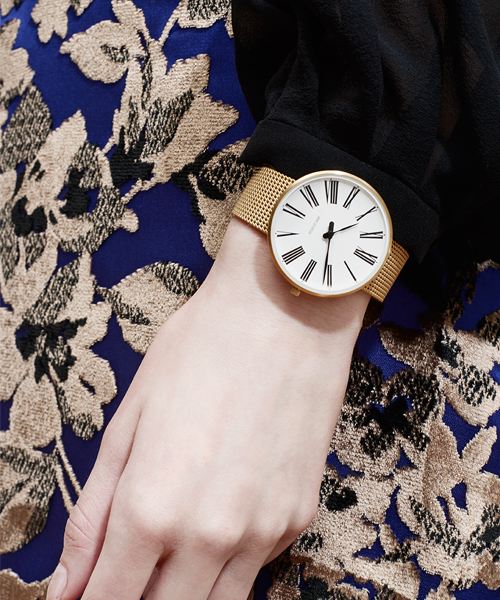 WATCH | ARNE JACOBSEN Watch Mesh Strap Yellow Gold | 腕時計の通販