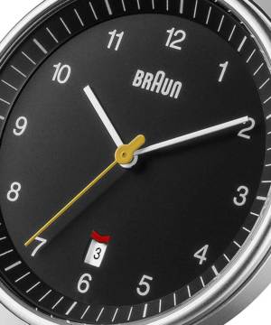 BRAUN WATCH BLACK~SILVER MESH BN0032BKSLMHGiuErv ubN~Vo[bVxgj