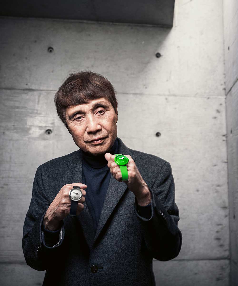 安藤忠雄時計CAUNY アナログ時計 シルバー/ブラック Tadao Ando | CAUNY/カウニー 安藤忠雄 メンズ レディース ユニ