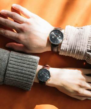 �l�C�J���[�̃x�[�����O�y�A�E�H�b�`2�{�Z�b�gBERING Changes BrownGray�~RoseGold 14240-369 14236-369�i�x�[�����O �y�A�E�H�b�`�r���v �`�F���W�Y �u���E���O���[�~���[�Y�S�[���h�j